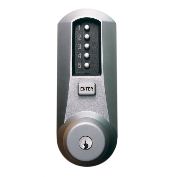 Cylindrical Combination Knob Lock, 2-3/4-in Backset, 3/4-in Throw Latch, KIL, Schlage C Keyway